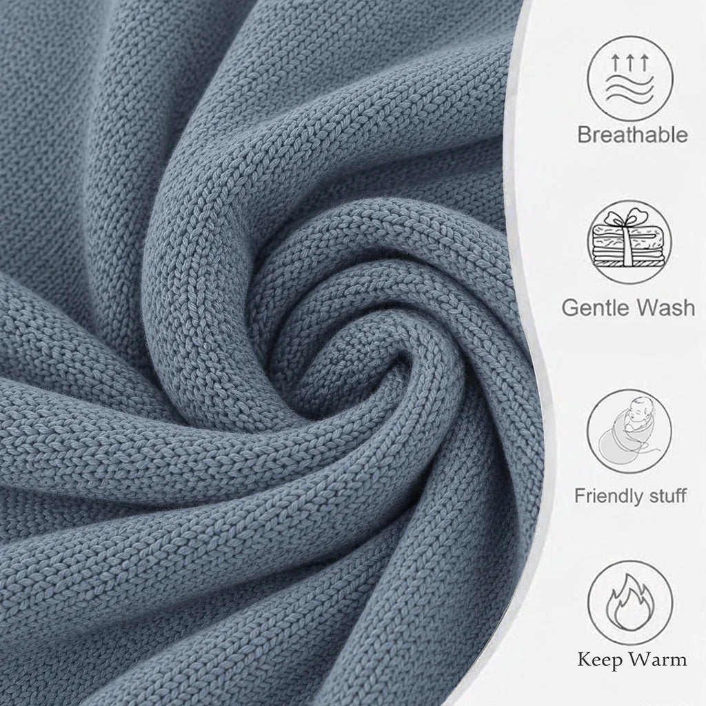 Soft & Comfortable Knitted Baby Blanket
