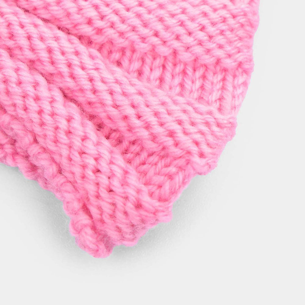 Woolen Baby Turban Cap/Hat