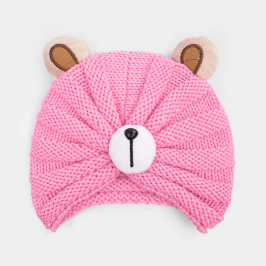 Woolen Baby Turban Cap/Hat