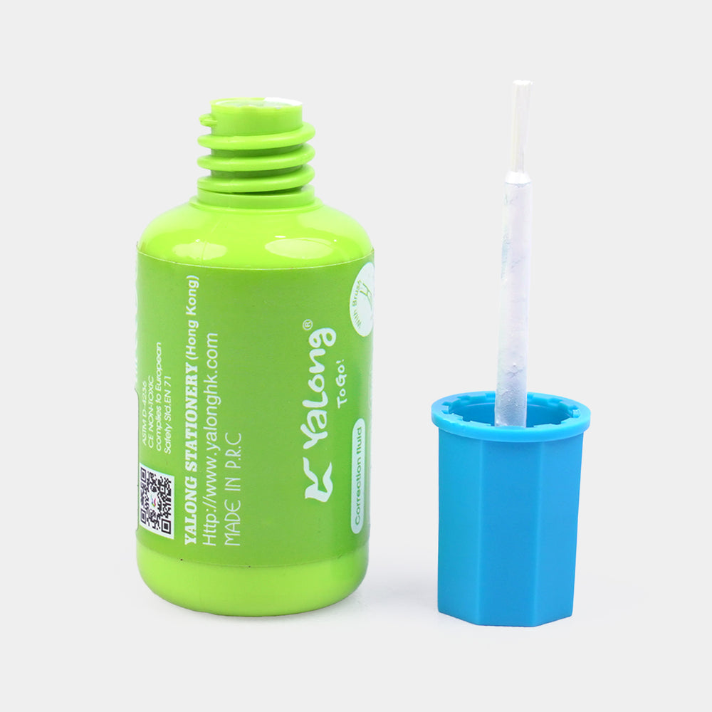 Solvent-Based Correction Fluid with Brush - 12ml