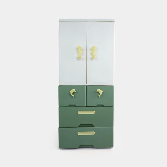 Multi-Function Storage Wardrobe LK7145 Green