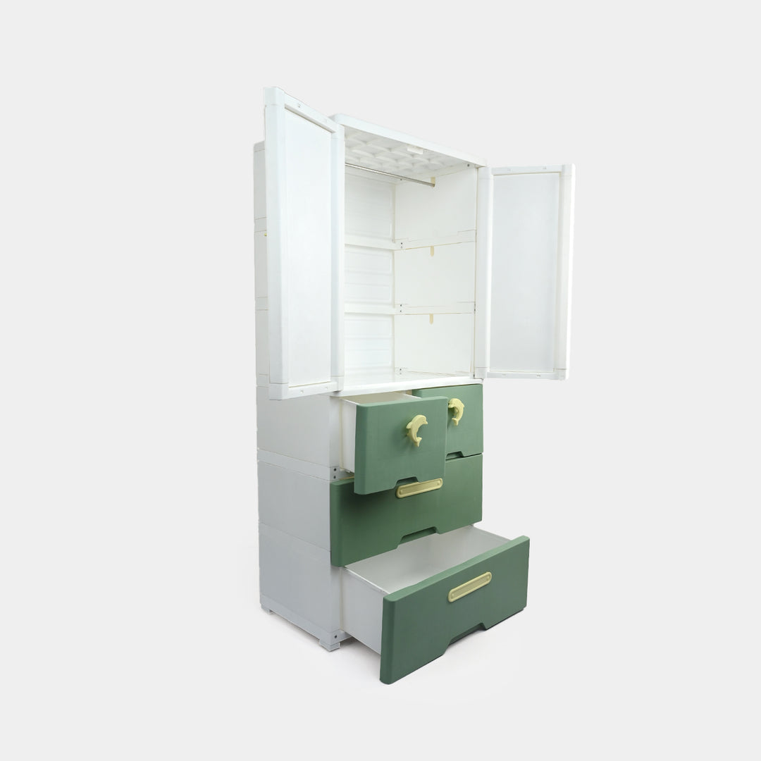 Multi-Function Storage Wardrobe LK7145 Green