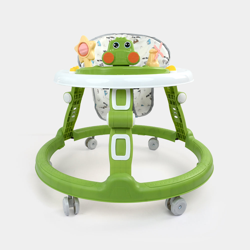 Interactive Baby Walker with Toy Bar | 409 Green
