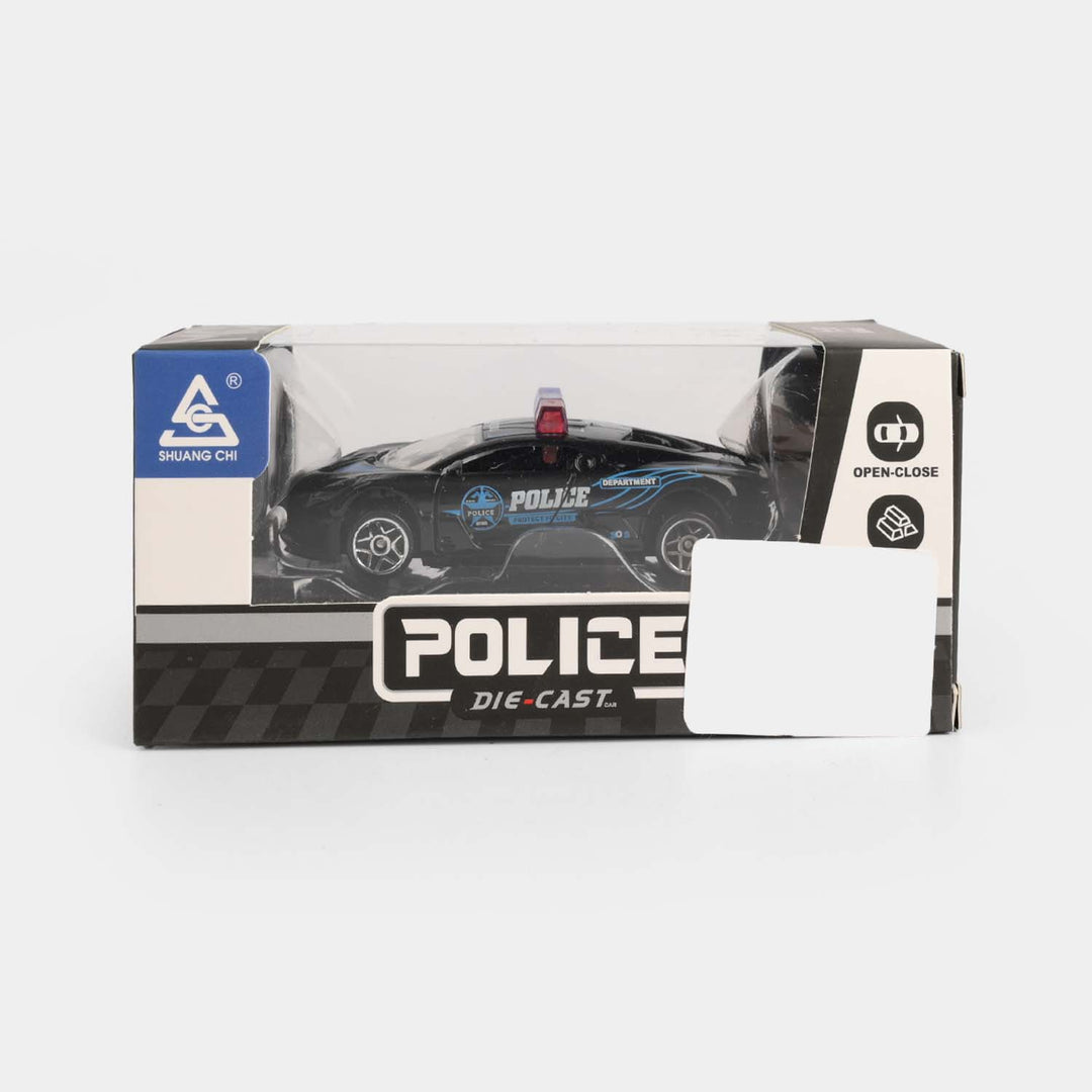 Alloy Die-Cast Police Sports Car Toy