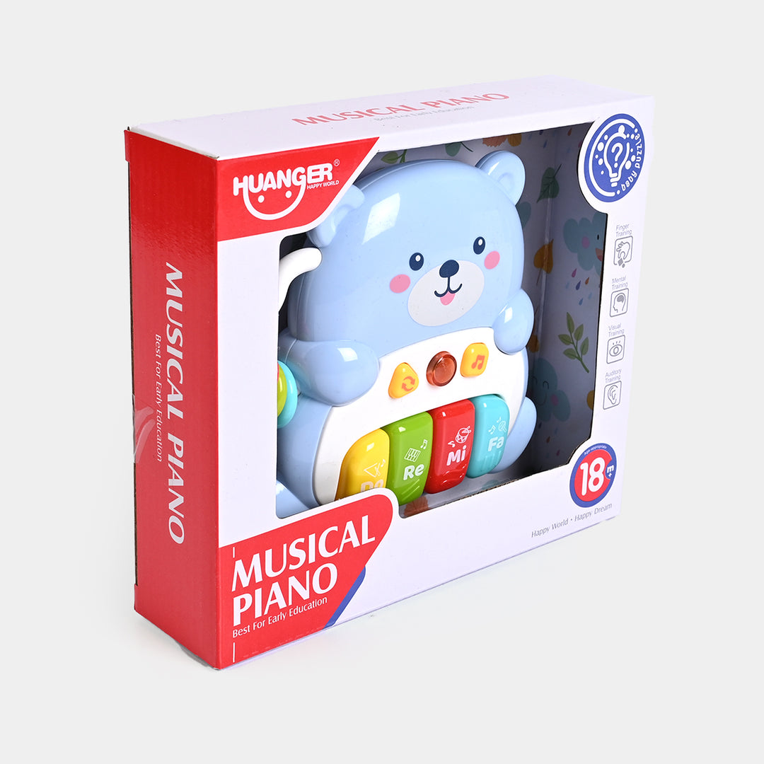 Musical Piano - Baby Puzzle Bear Toy