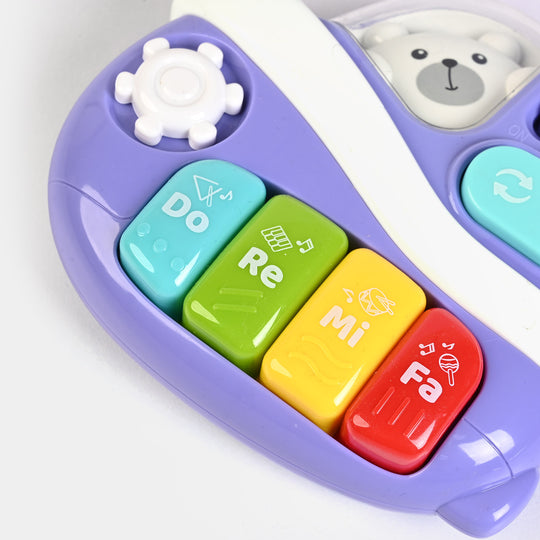 Musical Baby Piano Rattle Toy