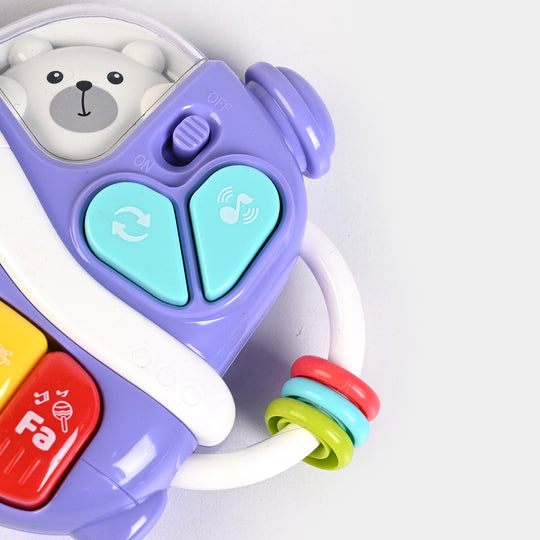 Musical Baby Piano Rattle Toy