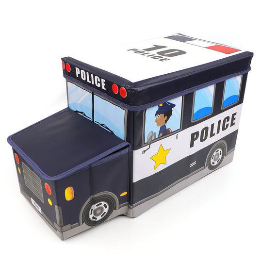 Kids Bus Storage Box Navy 779