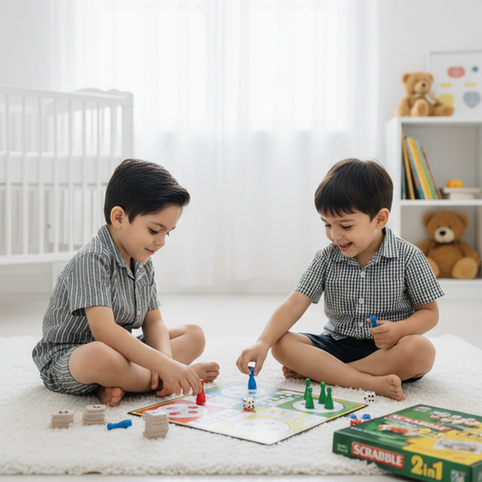 Scrabble & Ludo 2-in-1 Board Game Set