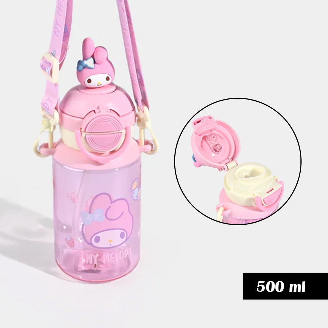 Water Bottle Plastic | 500ml For Kids