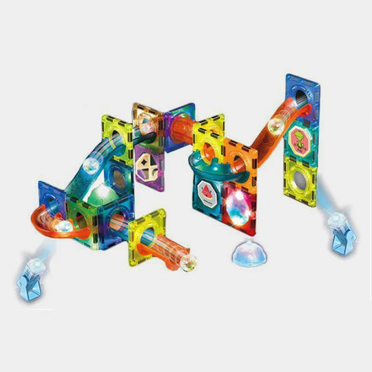 Light Magnetic Blocks Set | 49Pcs