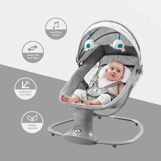 Mastela 3 in 1 Multi Functional Auto Swing 8104 Grey