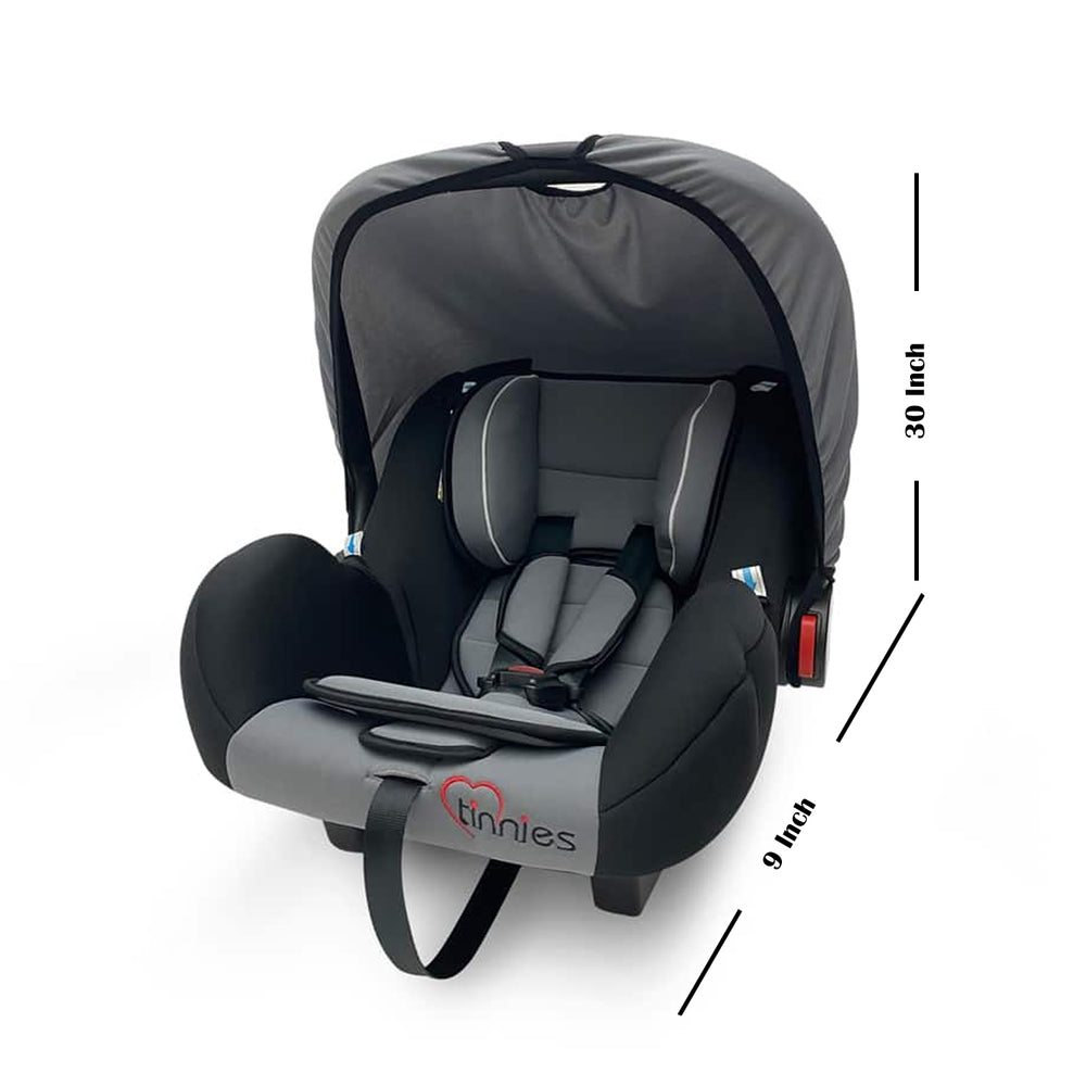 TINNIES BABY CARRY COT-GREY T001