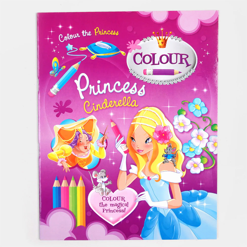 Kids Colour Book The Princes