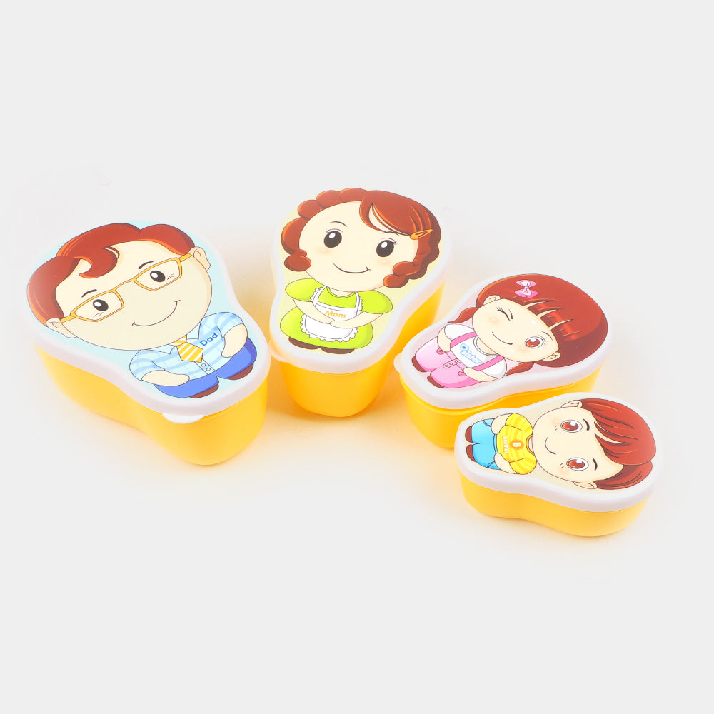 Lunch Box 4PCs For Kids