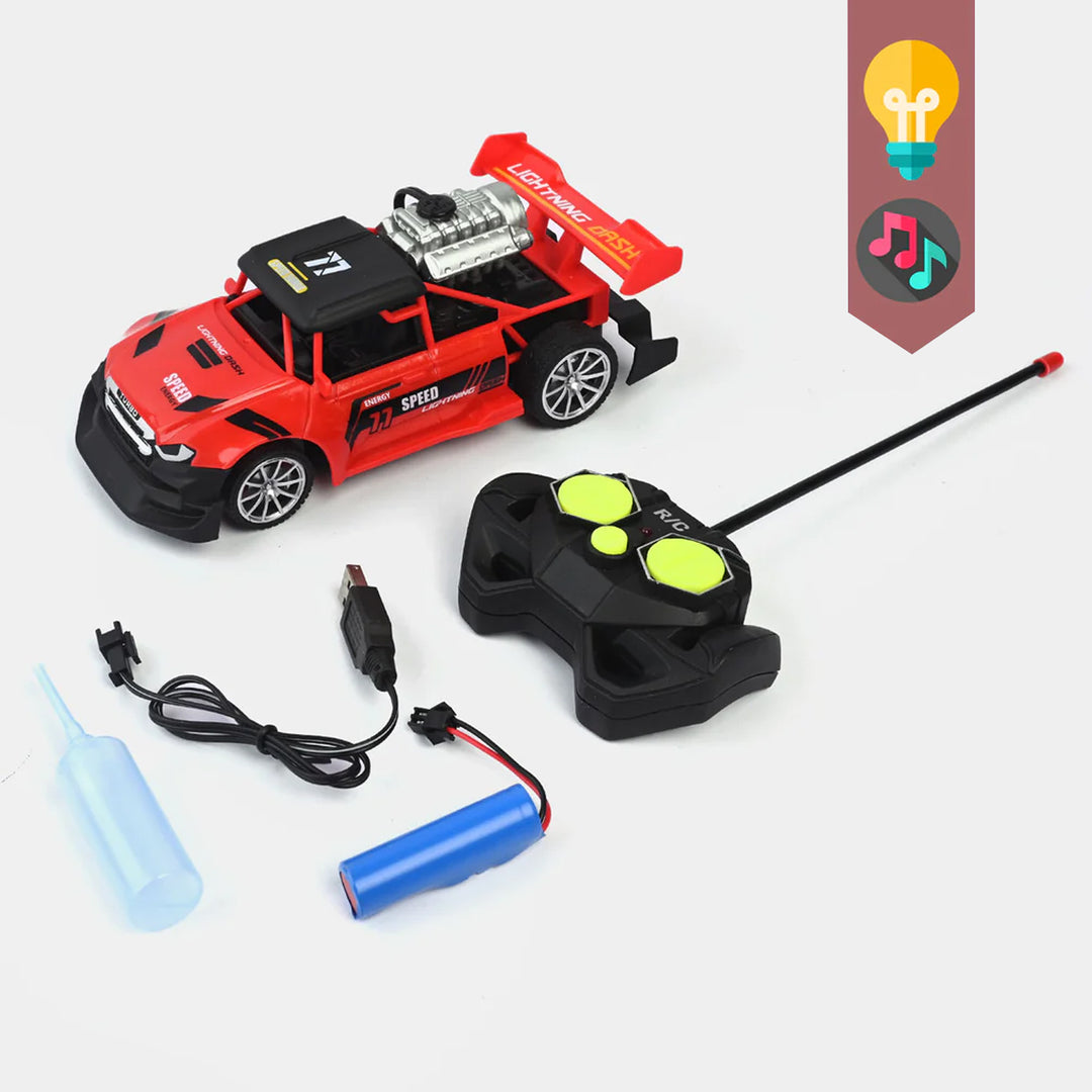 Remote Control Smoke Car For Kids