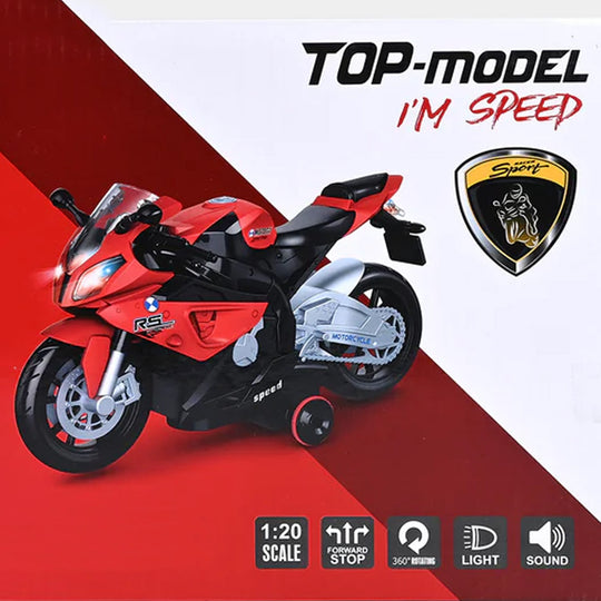 Remote Control Motorcycle With Light & Music