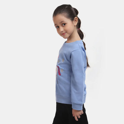 Girls Sweatshirt Stay Magical-Blue