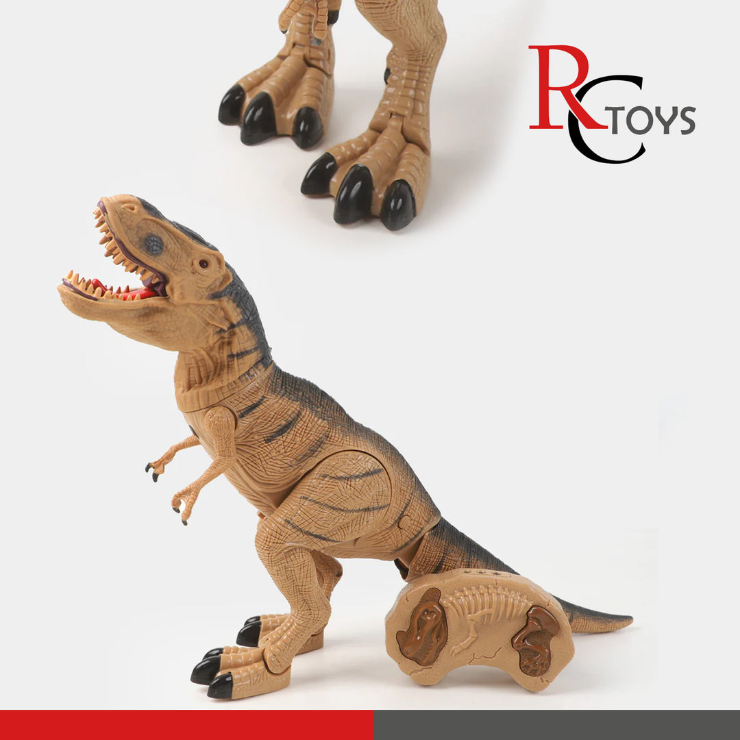 Remote Control Dinosaur Toy with Walking, Simulated Roaring