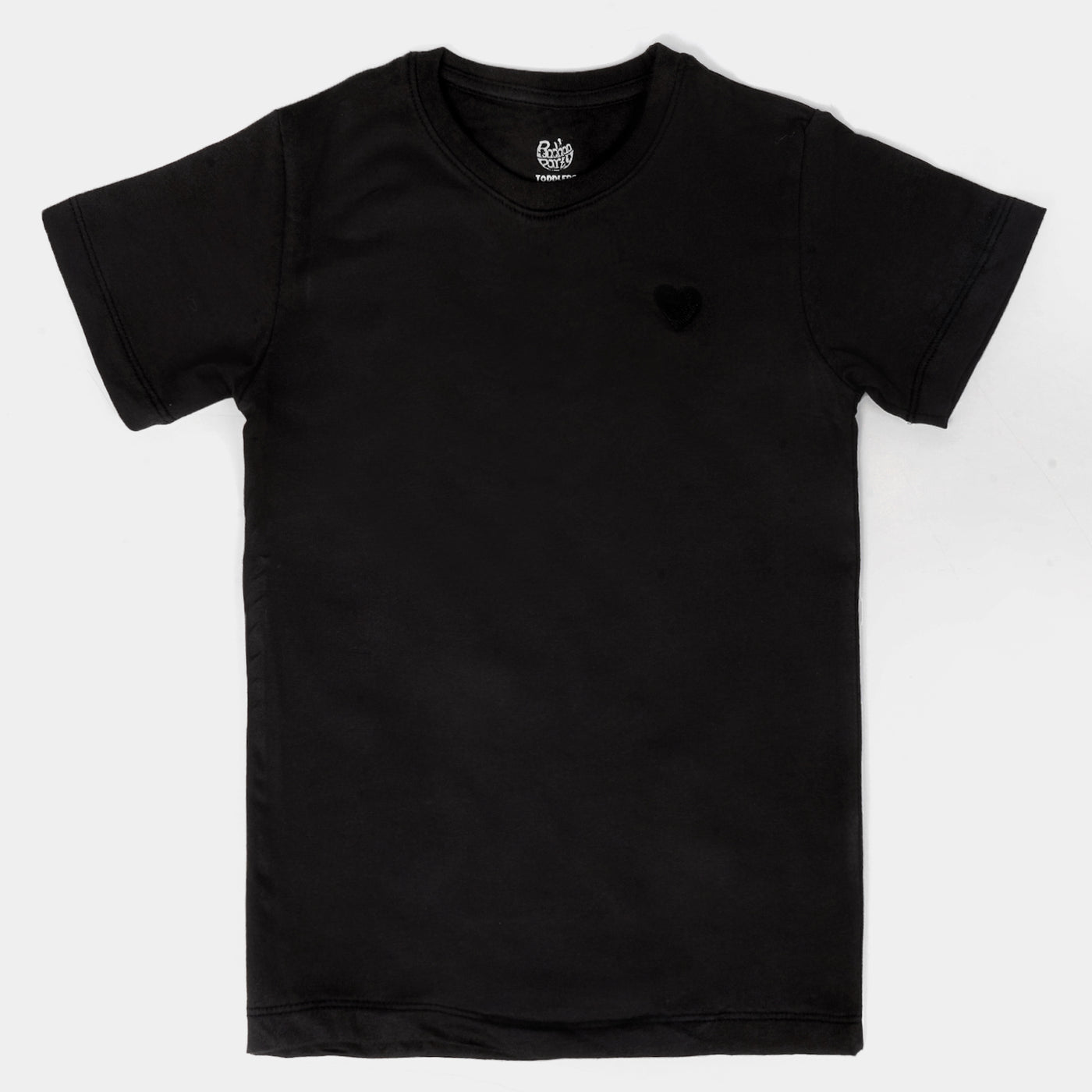 Girls Lycra Jersey T-Shirt - BLACK