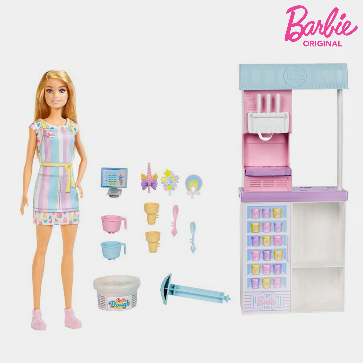 Barbie Doll With Ice Cream Shop