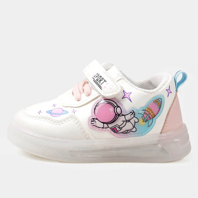 Girls Sneakers With Light Effects | Pink