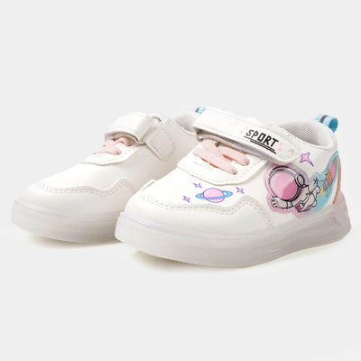 Girls Sneakers With Light Effects | Pink