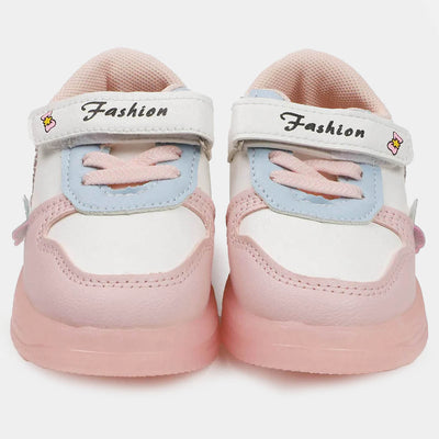 Girls Sneakers With Light Effect | Pink