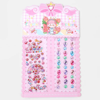 Cute Fun Crystal Sticker | Multi