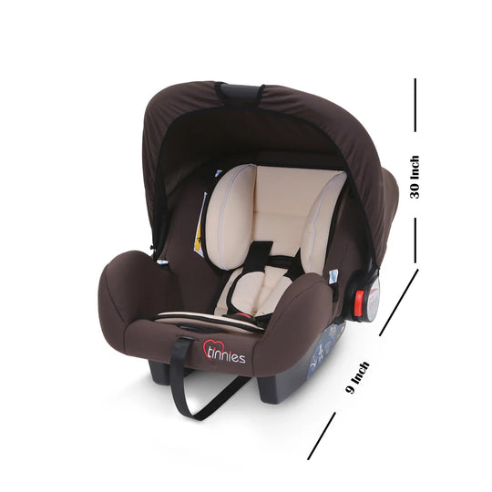 Tinnies Baby Carry Cot-Brown T001 E-C