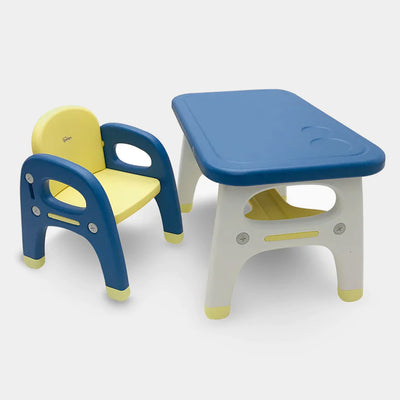 Tinnies Children Table Set Blue/Yellow T1101 E-C