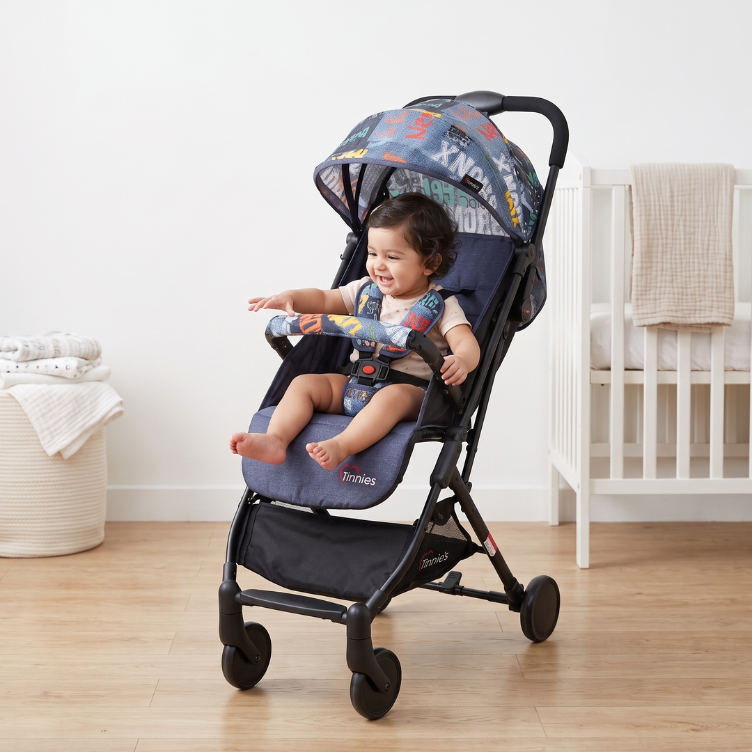 Tinnies Baby Stroller-Cow Boy TC-3 E-C