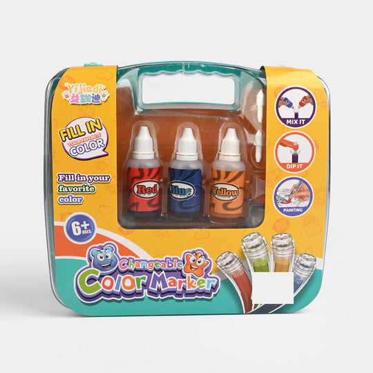 Changeable Color Marker Set