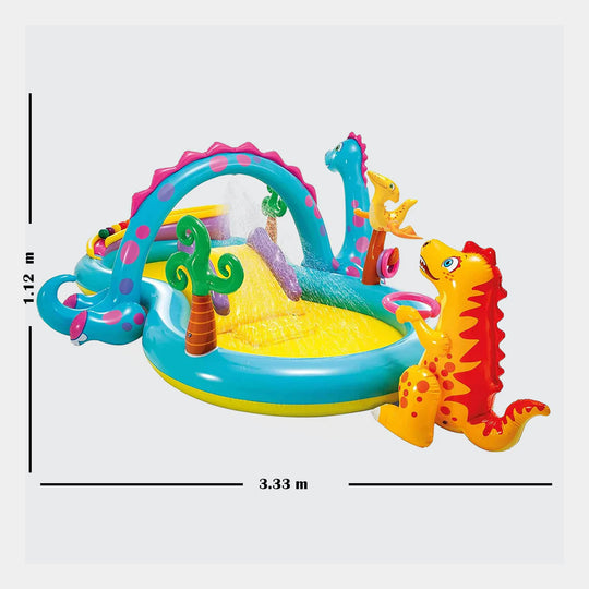 Intex Dino land Play Center (10' 11" L x 7'6" W x 3' 8" H )
