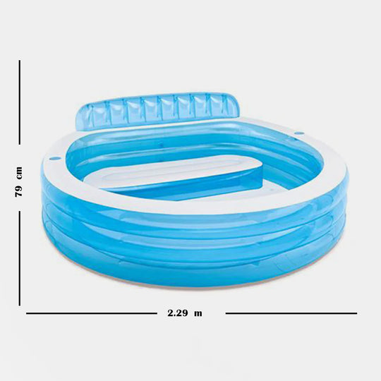 Intex Swim Center Family Inflatable Pool – Comfort & Fun