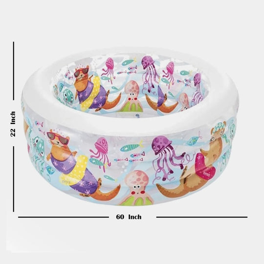 Aquarium Play Pool Round For Kids