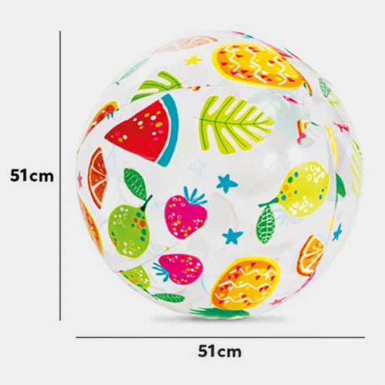 INTEX Lively Print Beach Ball ( 20" )