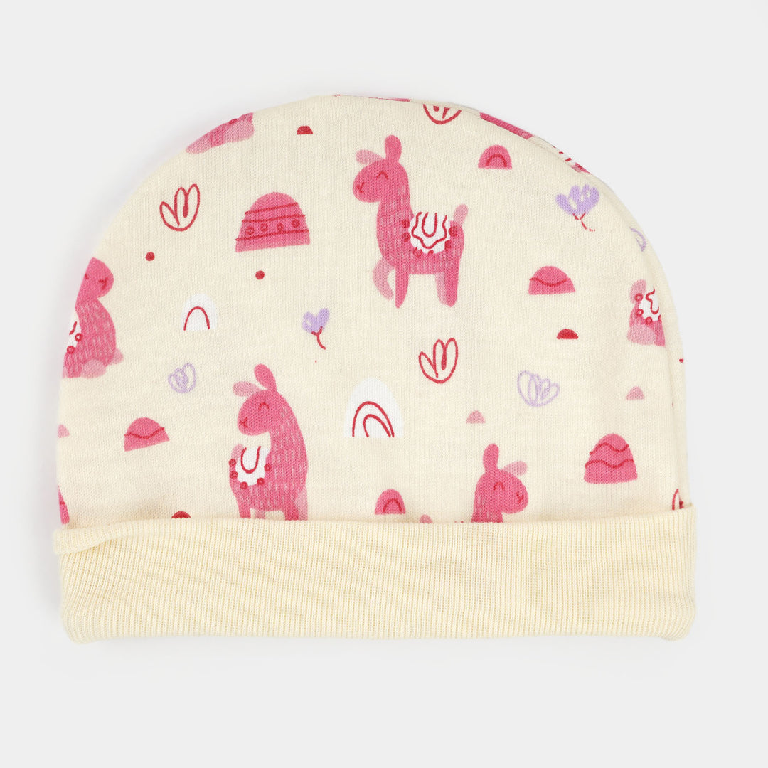 Infant Girls Set 8Pc Llama | Vanilla Cream