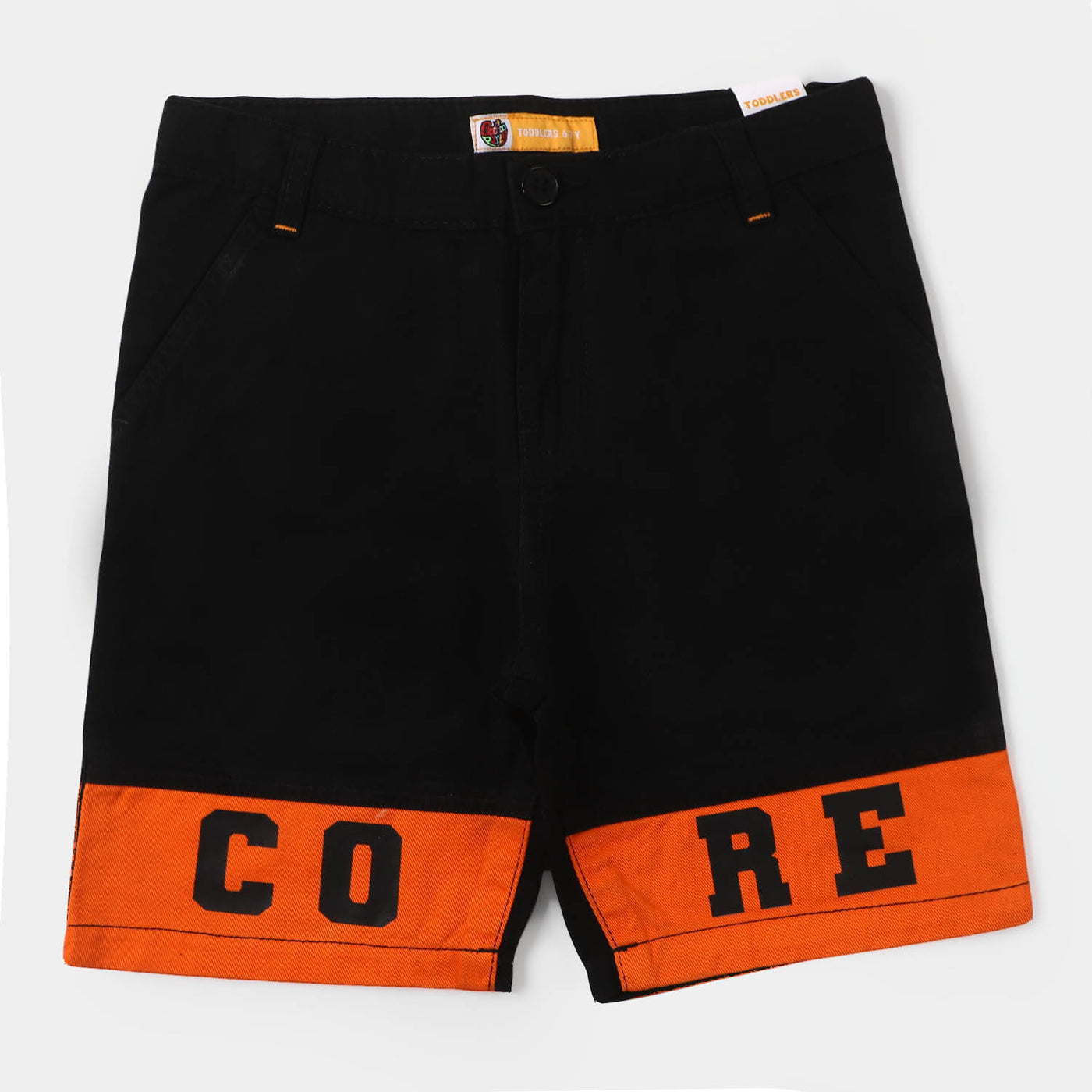 Boys Cotton Short Core - BLACK