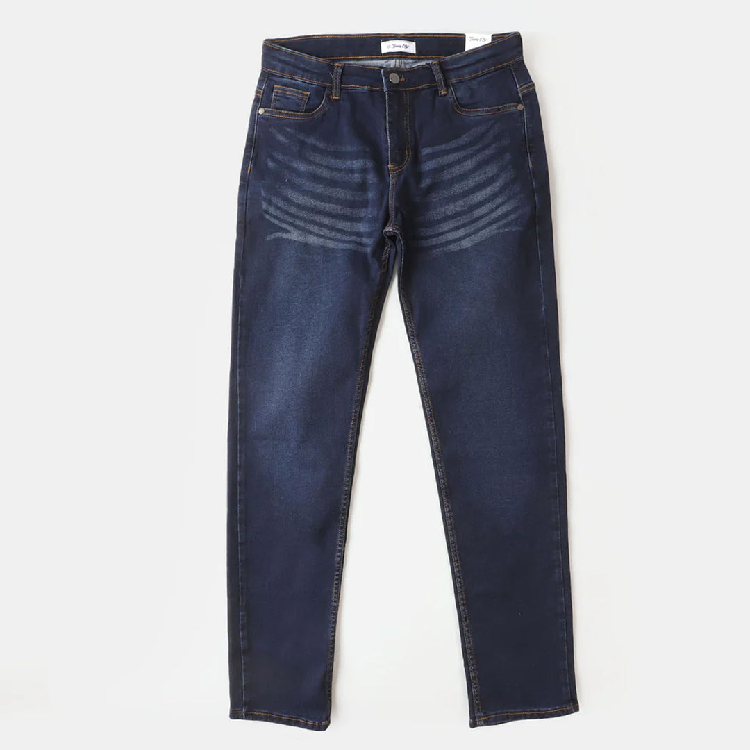 Teens Boys Pant Denim - DARK BLUE