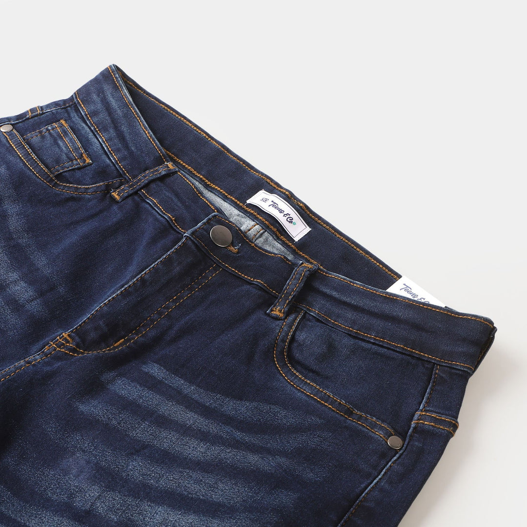 Teens Boys Pant Denim - DARK BLUE