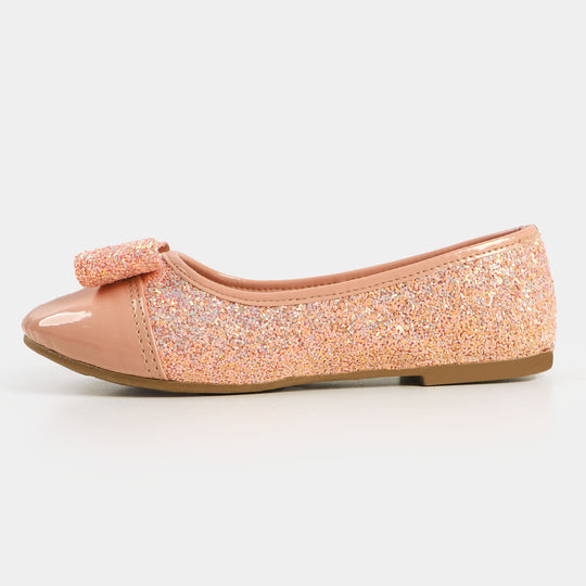 Girls Pumps PP 80-9 - Peach