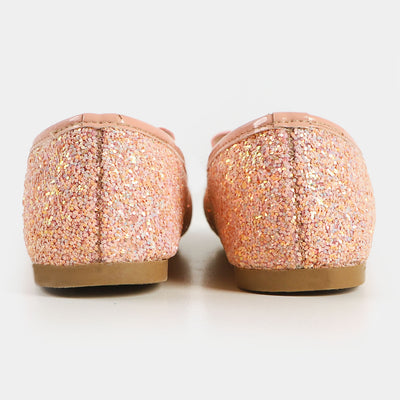 Girls Pumps PP 80-9 - Peach