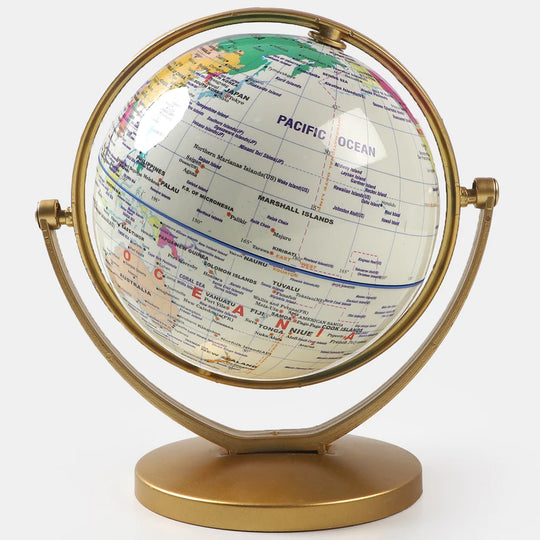 Globe Earth Rotating World Map | 14.2CM