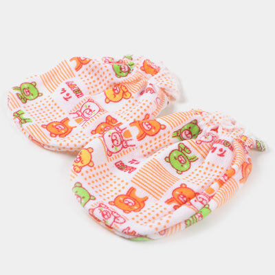 Infant Cap Set | Peach