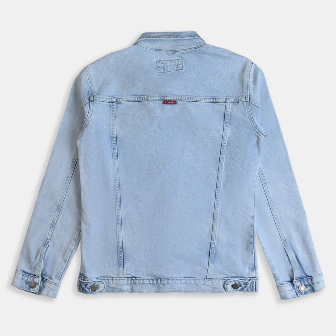 Teens Boys Denim Jacket Eternal-Ice Blue