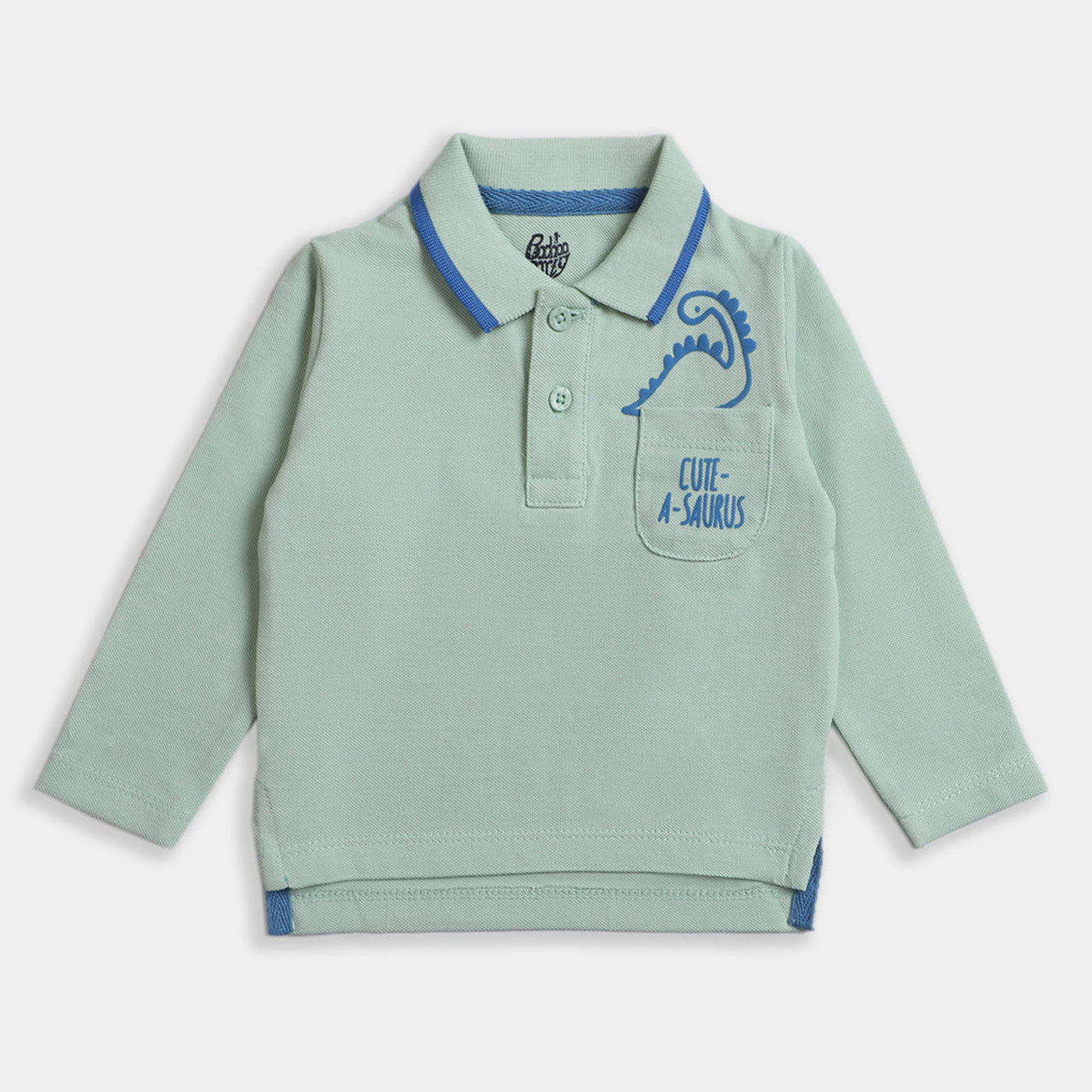 Infant Boys Polo T-Shirt Cute-G-Green
