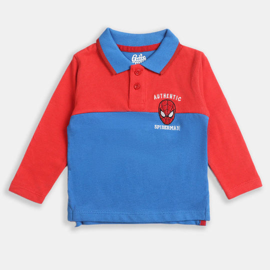 Infant Boys Polo t-Shirt Character-D-Blue