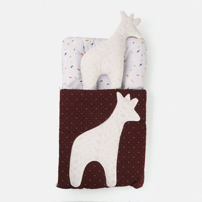 Carry Nest Giraffe With Pillow | MAROON