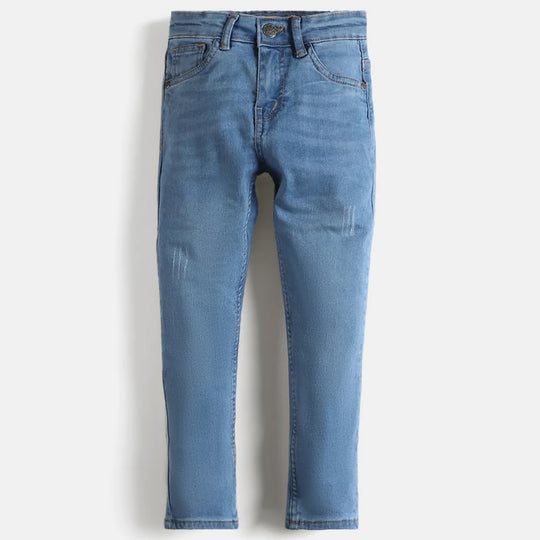 Teens Denim Pant - Lt-BLUE